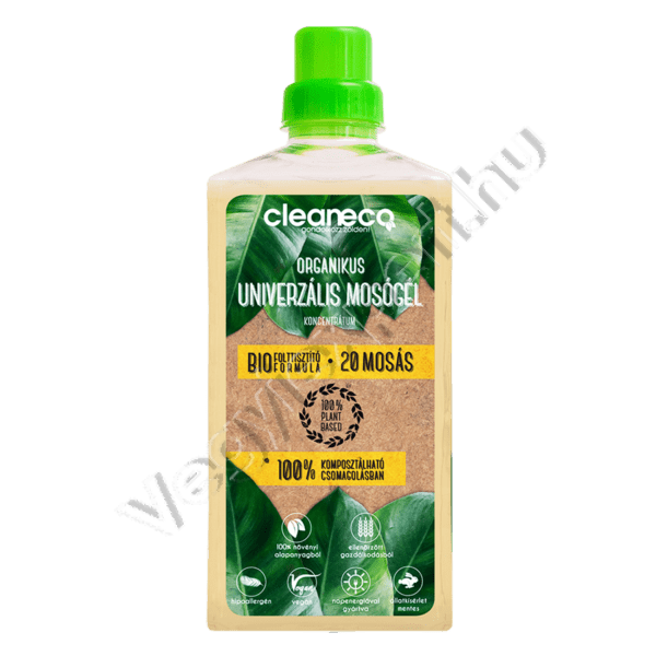 Clean Eco Organikus Mosógél 1 L-Folttisztító formula