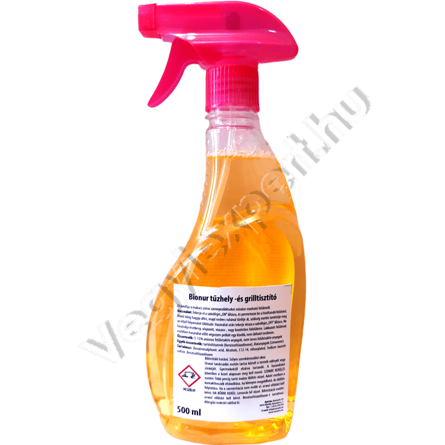 biotisztitoszer_30 Bionur tűzhely és grilltisztító 500 ml - Image 1