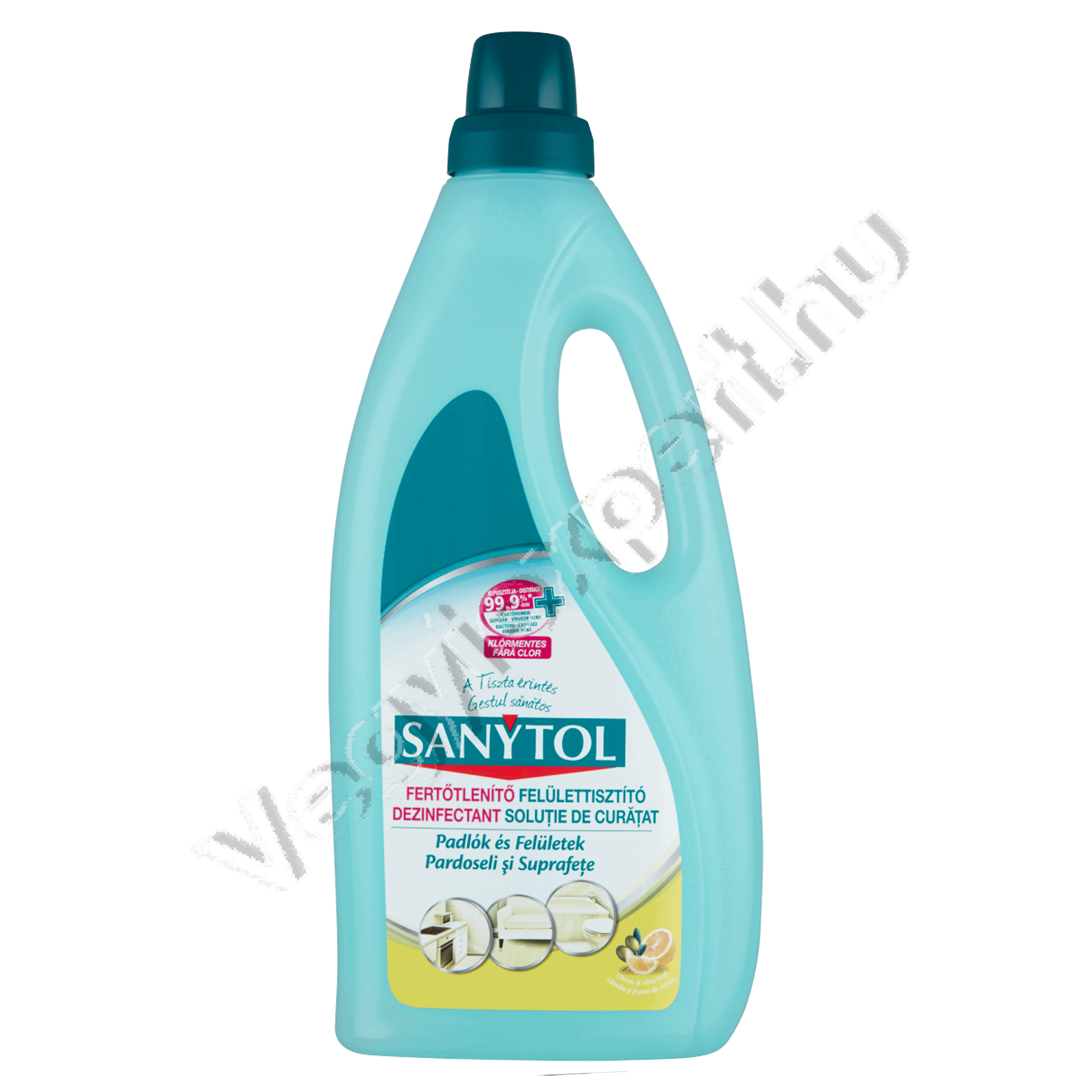 fertotlenitok_016 Sanytol Fertőtlenítő Felülettisztító 1 liter - Image 1