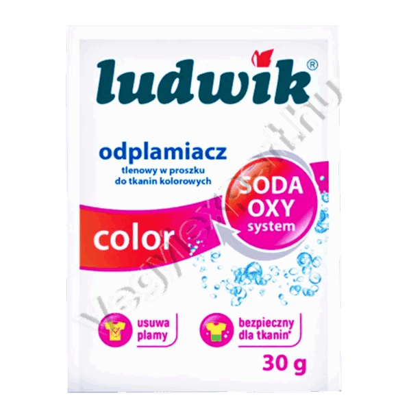 Ludwik Folteltávolító Por Color 30 g – Hatékony tisztaság, élénk színek megőrzésével