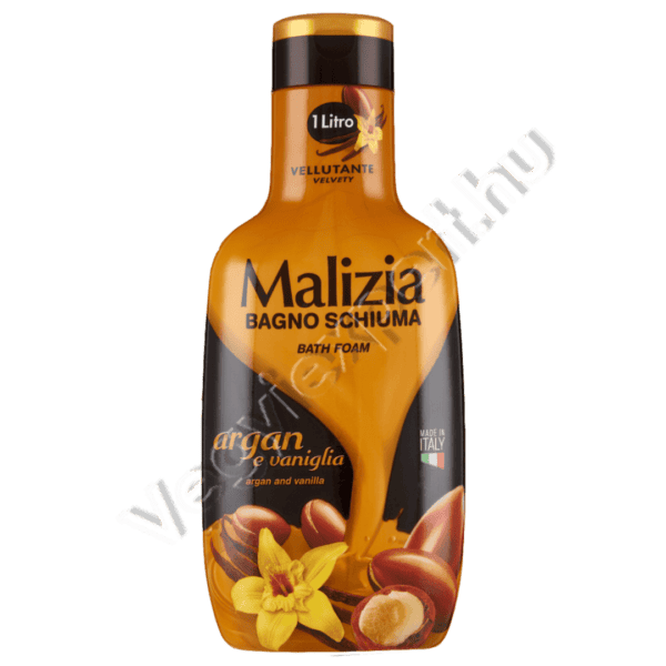 Malizia Habfürdő Argán és Vanília Illattal – 1 L