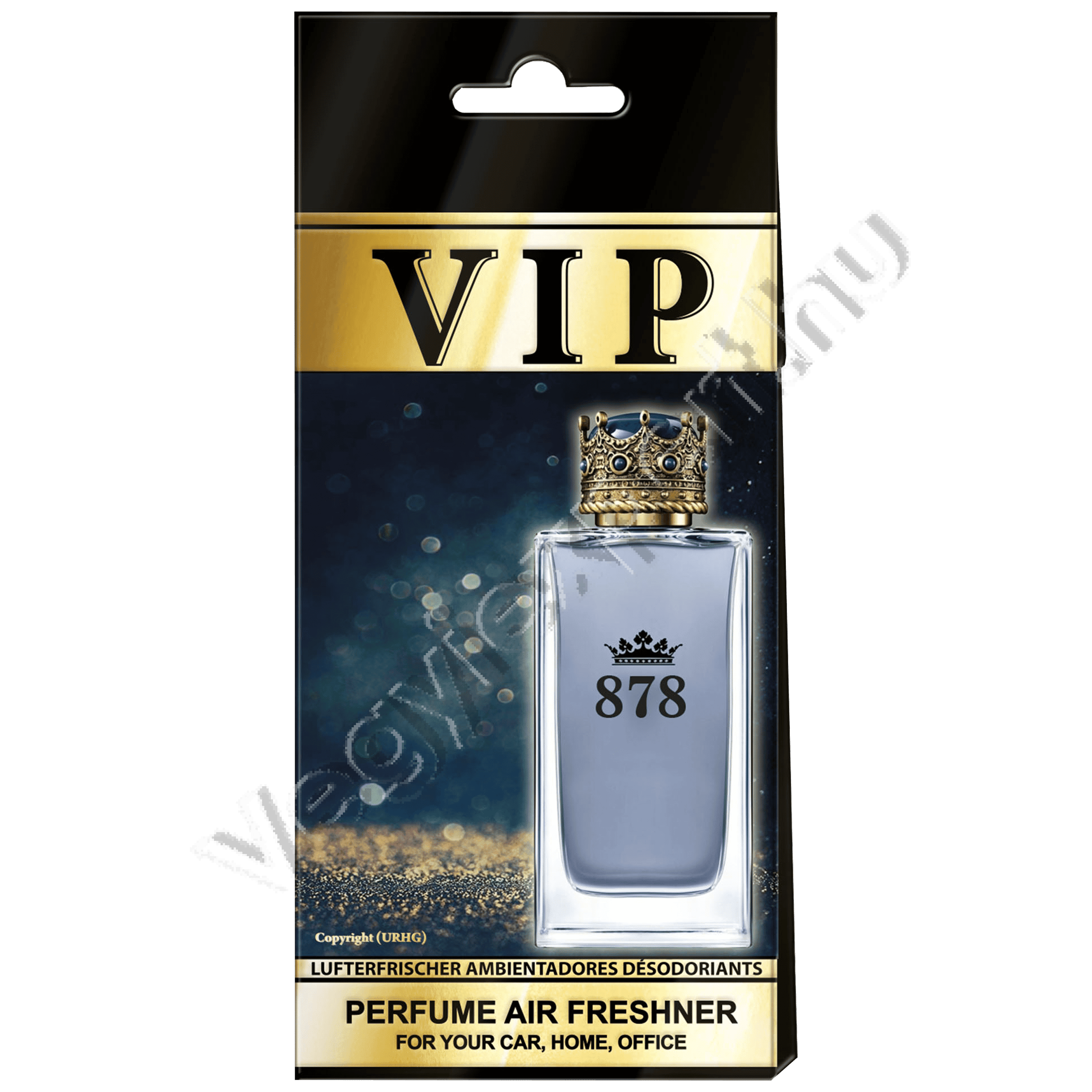 illatositok_089 VIP autóillatosító Nr. 878 Dolce & Gabbana King (férfi) - Image 1