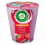 Air Wick Fahéjas Sült Alma Illatú Gyertya 220 g – Limited Edition – A tökéletes őszi hangulat