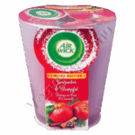 Air Wick Fahéjas Sült Alma Illatú Gyertya 220 g – Limited Edition – A tökéletes őszi hangulat