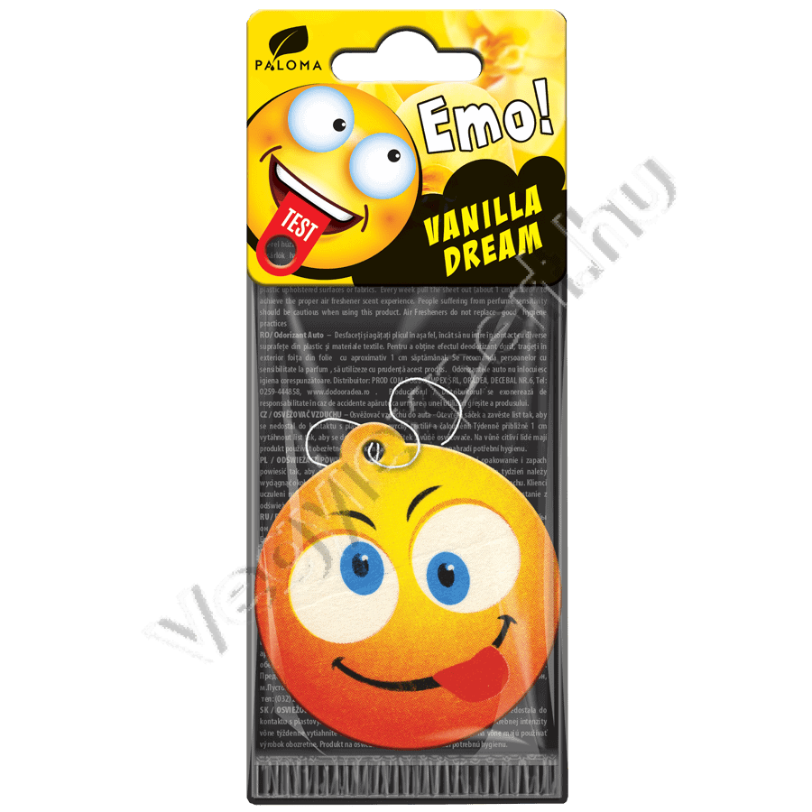 illatositok_125 Paloma EMO car autóillatosító Vanilla dream - Image 1