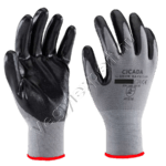 Rock szürke mártott kesztyű 7-es méret 1 pár