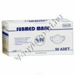 Submed 3-rétegű egyszer használatos arcmaszk 50 db