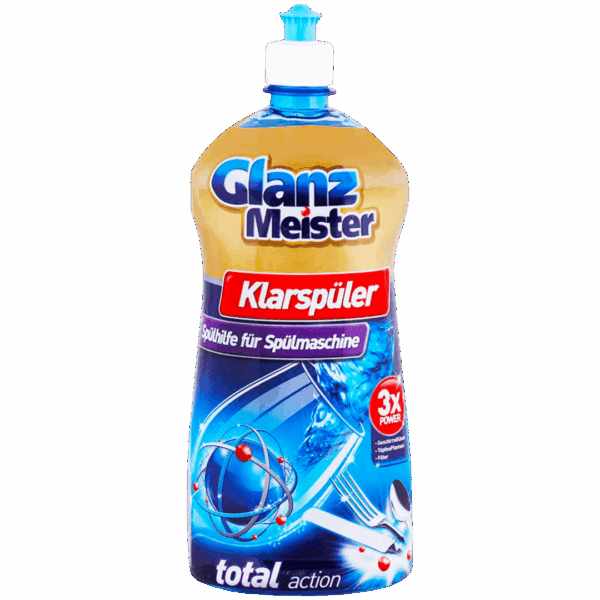 Glanz Meister Mosogatógép Öblítő 920 ml – Csillogó edények, foltmentes eredmény