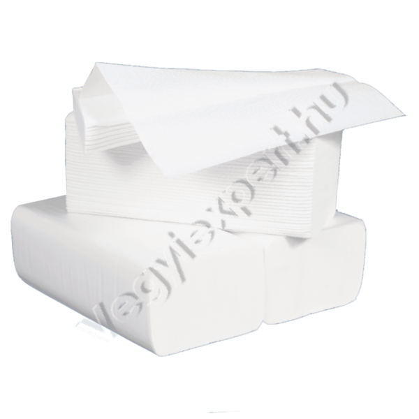 Z-hajtott papír kéztörlő 100%-os fehérségű 150 lap 20 db/karton