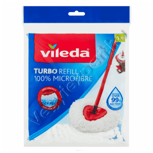 Vileda Turbo Refill 100% Microfibre