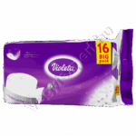 Violeta toalettpapír prémium fehér 3 rétegű 16 tekercs