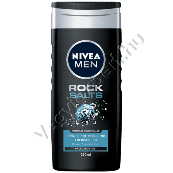Nivea Men tusfürdő Rock Salts 250 ml