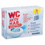 Bolaseca WC tisztító aktív hab 4 x 55 g