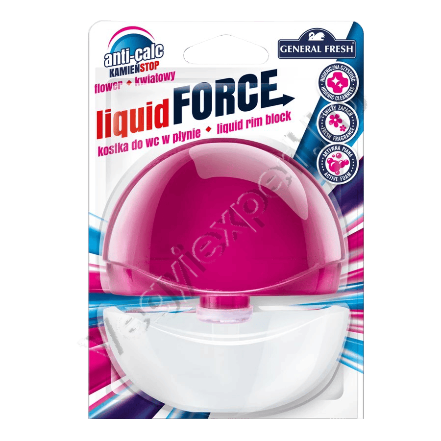 wcillatositok_044 General Fresh Liquid Force WC illatosító Flower 55 ml - Image 1