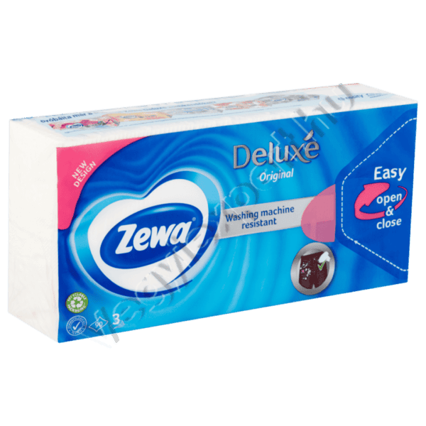 Zewa Deluxe papír zsebkendő Classic 90 db