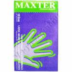 Maxter Púderozott Latex Vizsgálókesztyű L-es (100 db)