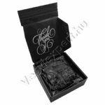 Legal Beauty púder- és latexmentes fekete nitril kesztyű L-es 20 db