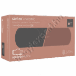 Santex Anatomic púdermentes latex kesztyű S-es 50+50 db