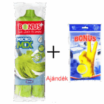 Bonus MicroMIX mikroszálas és viszkóz felmosófej + ajándék kesztyű