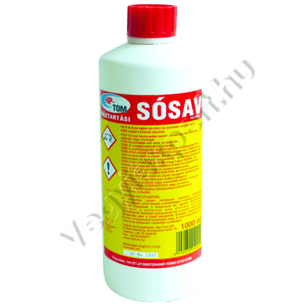 Hip-Tom háztartási sósav 1 L