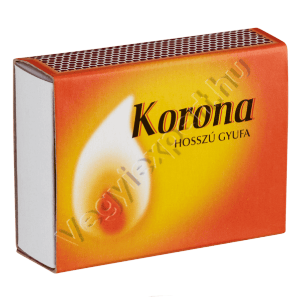 Korona hosszú biztonsági gyufa 100 szál