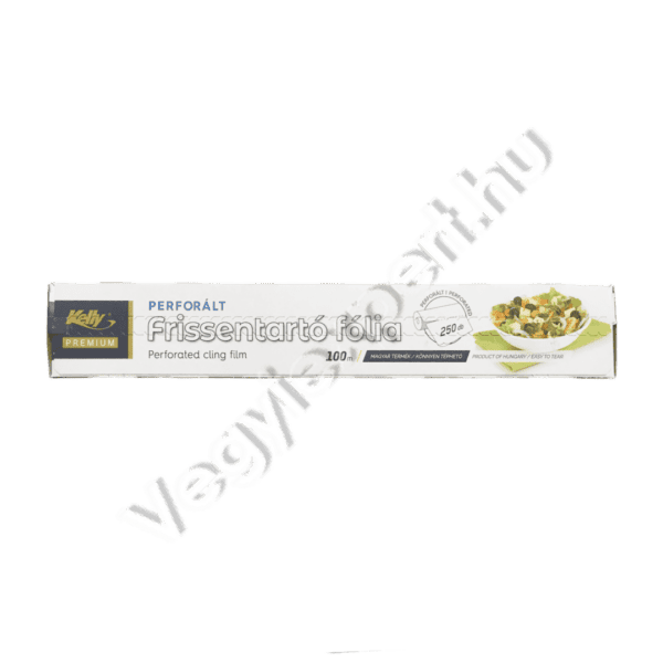Kelly Premium perforált frissentartó fólia 100 m / 250 lap (40 x 29 cm)