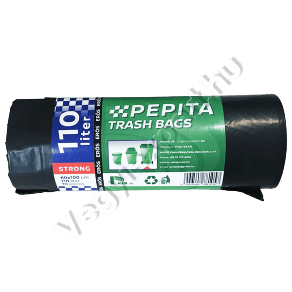 Pepita szemeteszsák erős 110 literes 10 db