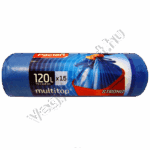 Paclan Multitop Strong köthető füles szemeteszsák 120 literes 15 db