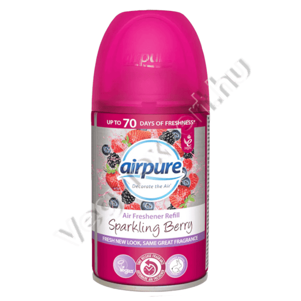 Airpure AIR-O-MATIC automata légfrissítő utántöltő Sparkling Berry 250 ml