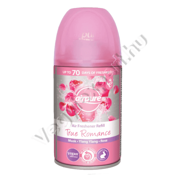 Airpure AIR-O-MATIC automata légfrissítő utántöltő True Romance 250 ml