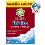 Ariel Basic mosópor univerzális 3,575 kg – Hatékony tisztítás minden mosásnál