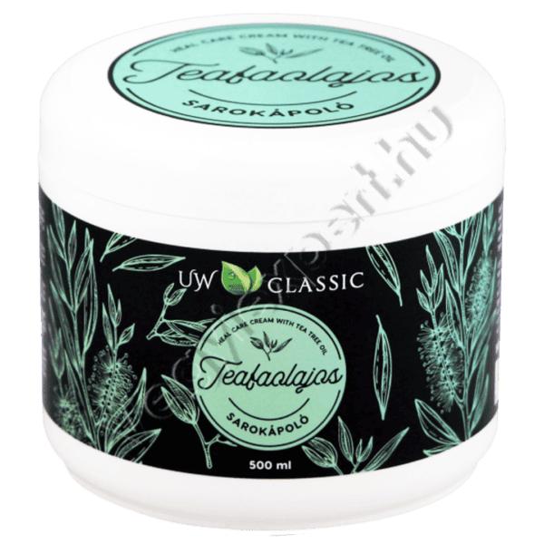 UW Classic teafaolajos sarokápoló krém 500 ml