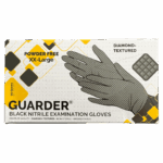 Guarder black nitril prémium púdermentes vizsgálókesztyű XXL 90 db