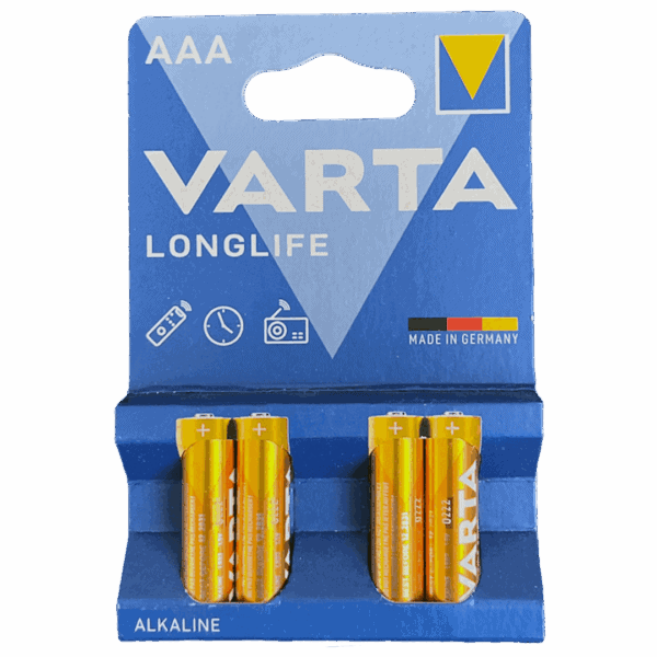 Varta Longlife ceruzaelem AAA 4 db