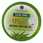 Dermaflora 95% Aloe Vera Gél 300 ml - Természetes Gyulladáscsökkentés és Bőrnyugtatás