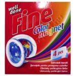 Well done Fine color magnet színfogó kendő 4 db