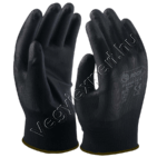 Reguard fekete mártott kesztyű 10-es méret 1 pár