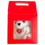 Plüss mackó I Love You