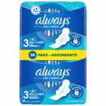 Always ultra day & night egészségügyi betét 14 db