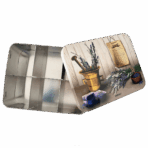 Banquet levendulás fém tároló doboz 6 rekesszel - Image 2