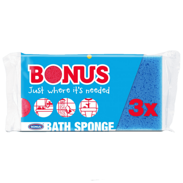 Bonus fürdőszivacs 3 db