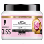 Schwarzkopf Gliss 4 in 1 Brillo hajmaszk 400 ml