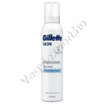 Gillette Skin Ultra Sensitive Borotvahab 240 ml Shea vajjal és E-vitaminnal alkohol- és színezékmentes