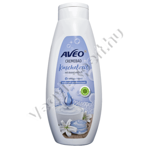 Aveo Kuschelzeit Cremebad Tusfürdő, Finom Habzással és Lágy Illattal, 750 ml