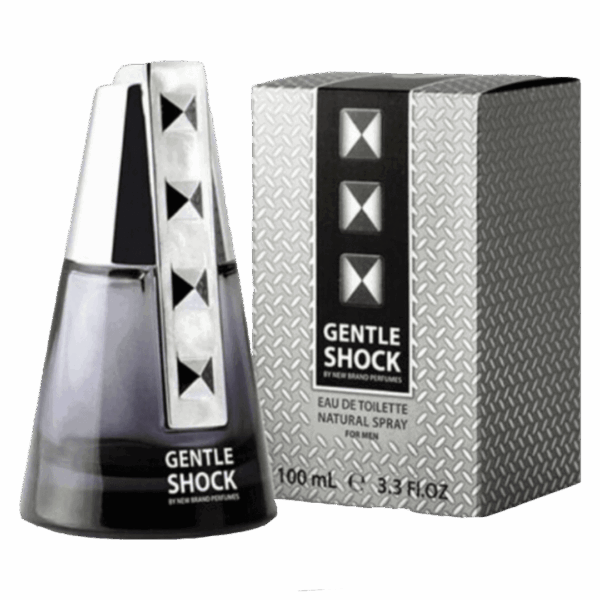 New Brand Eau De Toilette Gentle Shok – 100 ml Frissesség és férfiasság egy palackban!