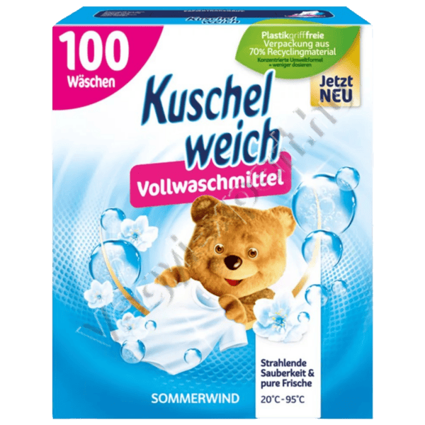 Kuschelweich Univerzális Mosópor - Nyári Szellő Illattal, 5,5 kg