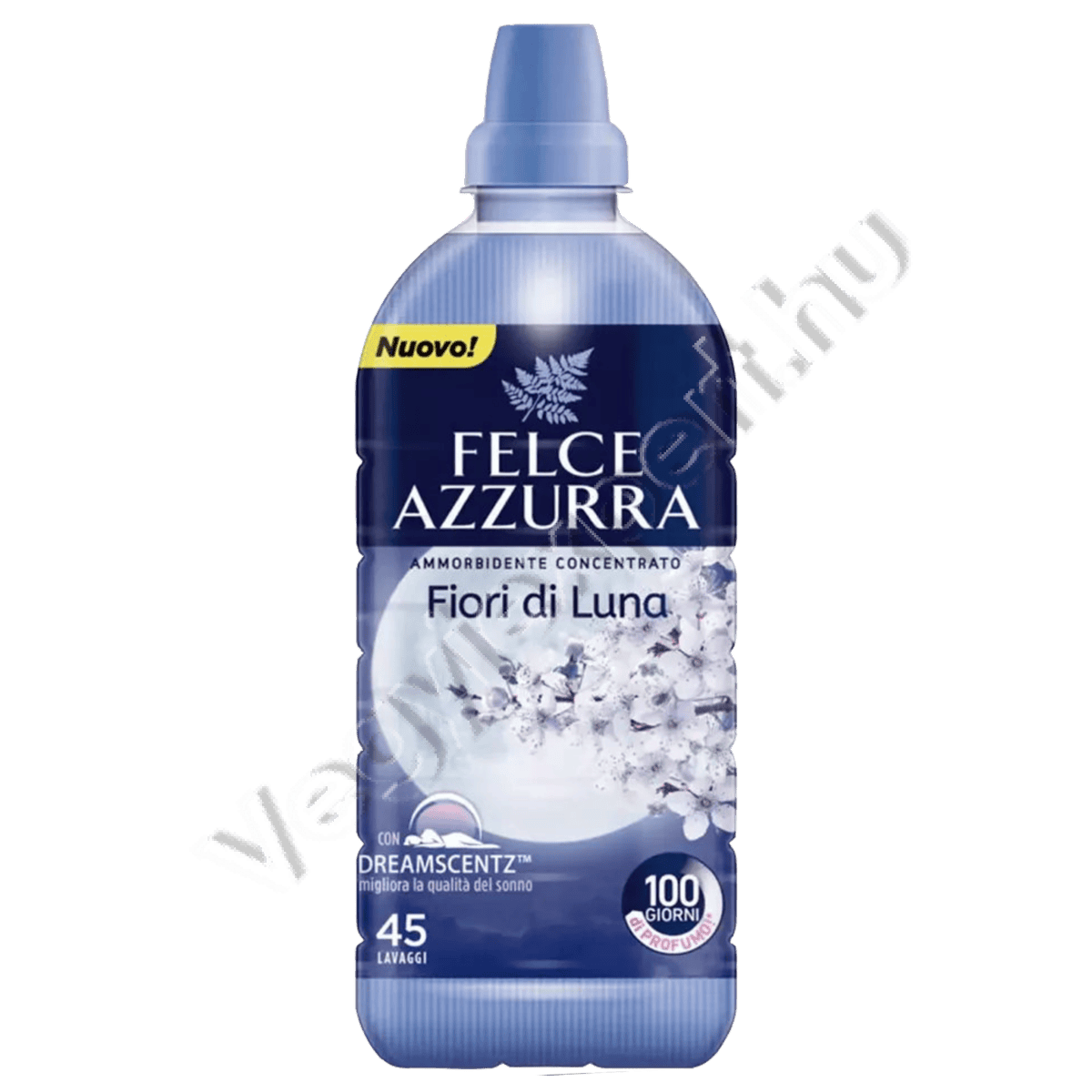 oblitok_175 Felce Azzurra Holdvirág Illatú Öblítő, Koncentrált Formula, 45 Mosás, 900 ml - Image 1