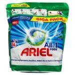 Ariel All in 1 Pods Alpine 54 db – Tökéletes tisztaság és frissesség egyetlen kapszulában