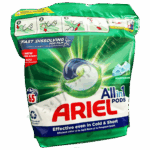 Ariel All in 1 Pods Mountain Spring 65 db – Erőteljes tisztítás minden mosásnál