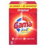 Gama 3 az 1-ben Original mosópor 5,85 kg